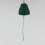 Japanese Iron Furin Wind Chime Tetsurin Vtg Green String Iwate Nanbu Owl DR500