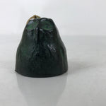 Japanese Iron Furin Wind Chime Tetsurin Vtg Green String Iwate Nanbu Owl DR564