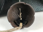 Japanese Iron Toro Lantern Furin Wind Chime Tetsurin Temple Pine Black DR483