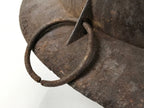 Japanese Iron Traditional Kama Rice Cooker Vtg Kamado Stove Pot Wood Lid T118