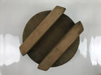 Japanese Iron Traditional Kama Rice Cooker Vtg Kamado Stove Pot Wood Lid T118