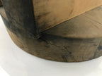 Japanese Iron Traditional Kama Rice Cooker Vtg Kamado Stove Pot Wood Lid T118