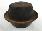 Japanese Iron Traditional Kama Rice Cooker Vtg Kamado Stove Pot Wood Lid T118