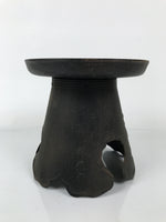 Japanese Iron Usubata Flower Vase Ikenobo Ikebana Arrangement 2pc Kabin UB62