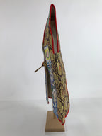 Japanese Jinbaori Warrior Battle Coat Vtg Costume Display Boy Day Festival ID576