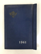 Japanese Junior High School Graduation Yearbook 1961 Vtg Sports Field Trip AB134