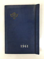 Japanese Junior High School Graduation Yearbook 1961 Vtg Sports Field Trip AB134