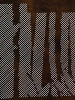 Japanese Katagami Paper Kimono Stencil Vtg Katazome Bamboo Line Shochikubai A815
