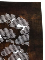 Japanese Katagami Paper Kimono Stencil Vtg Katazome Pine Dot Shochikubai A817