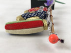Japanese Kimekomi Koinobori Vtg Children Day Festival Blue Red Gold ID554