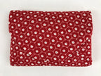 Japanese Kimono Dress Clutch Bag Vtg Red Flowers Ceremony Occasion KB67