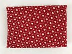 Japanese Kimono Dress Clutch Bag Vtg Red Flowers Ceremony Occasion KB67