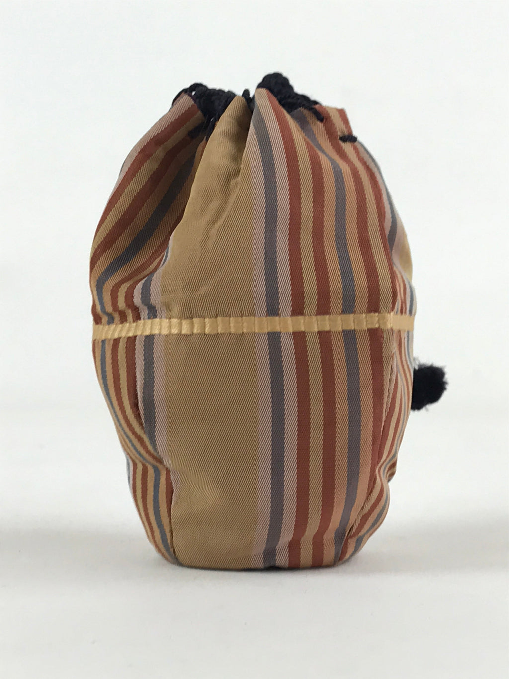 Japanese Kinchaku-Bukuro Drawstring Bag Vtg Kimono Cloth Purse Coin Pouch KB65