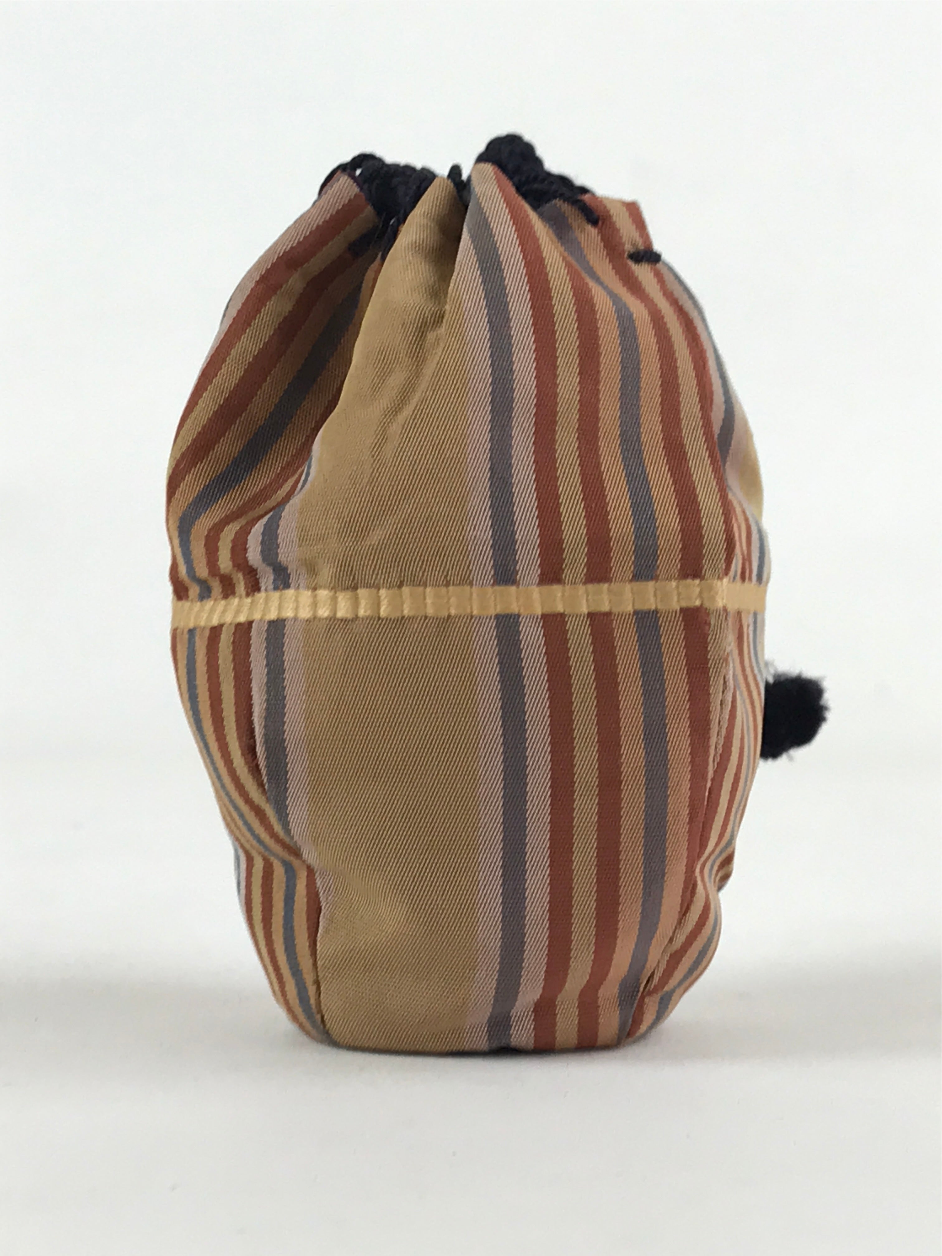 Japanese Kinchaku-Bukuro Drawstring Bag Vtg Kimono Cloth Purse Coin Pouch KB65