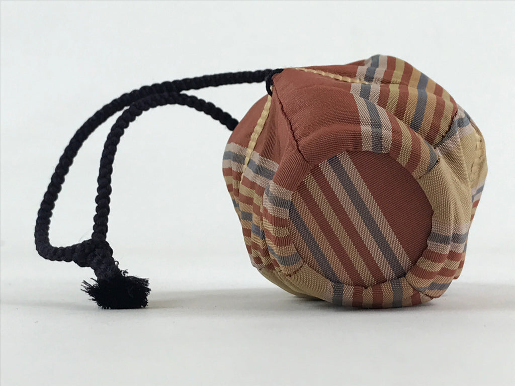 Japanese Kinchaku-Bukuro Drawstring Bag Vtg Kimono Cloth Purse Coin Pouch KB65