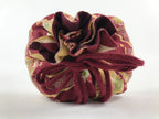 Japanese Kinchaku-Bukuro Drawstring Bag Vtg Kimono Cloth Purse Pouch Flowers KB6
