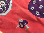 Japanese Kinchaku-Bukuro Drawstring Bag Vtg Kimono Silk Purse Pouch KB66