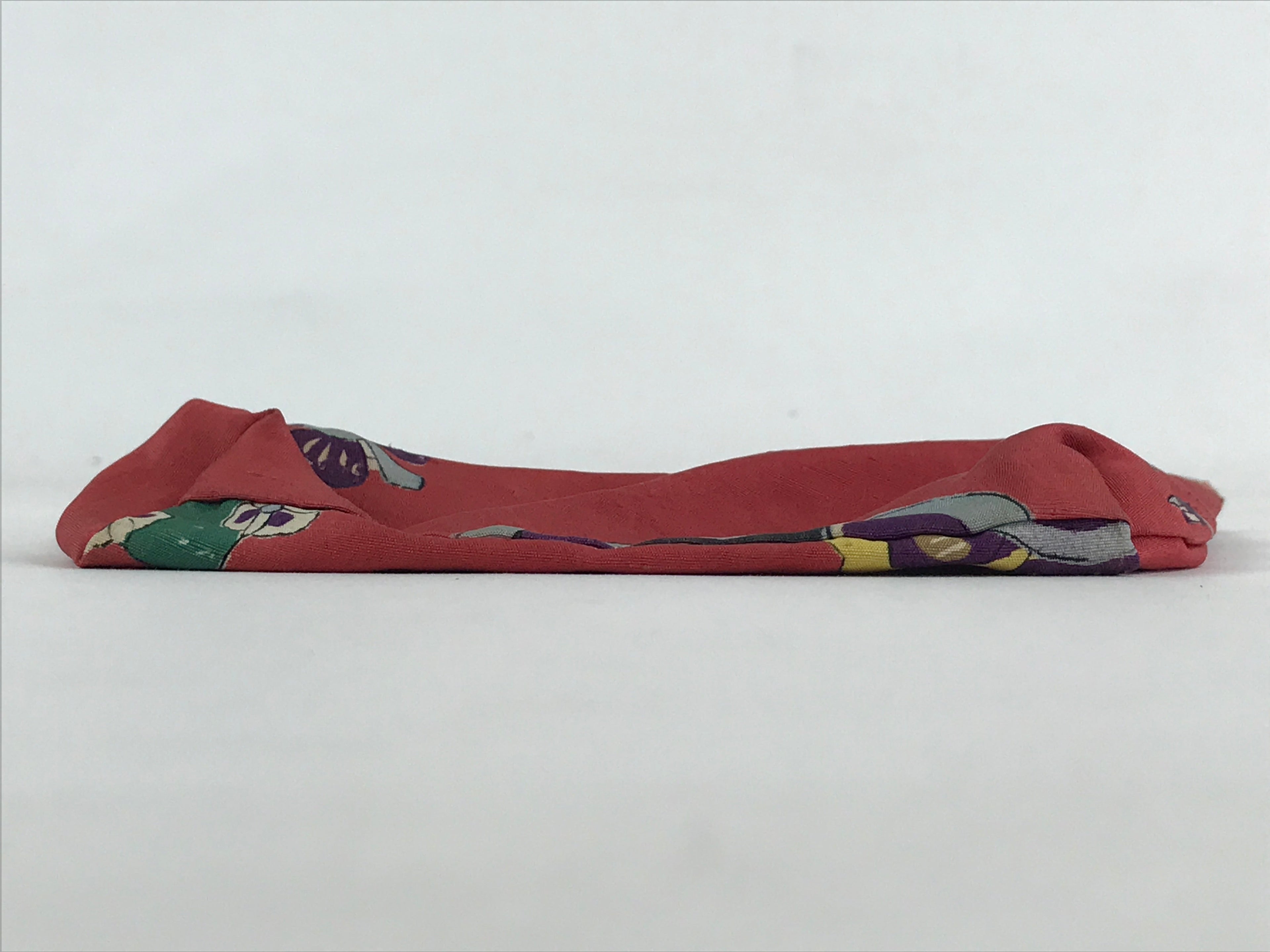 Japanese Kinchaku-Bukuro Drawstring Bag Vtg Kimono Silk Purse Pouch KB66