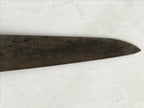 Japanese Kitchen Knife Vtg Misono Brown Steel Wood Long Hocho KN5