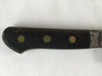 Japanese Kitchen Knife Vtg Misono Brown Steel Wood Long Hocho KN5