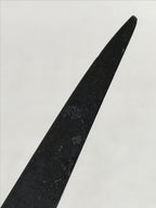 Japanese Kitchen Knife Vtg Sakai Takayuki Brown Steel Wood Long Hocho KN9