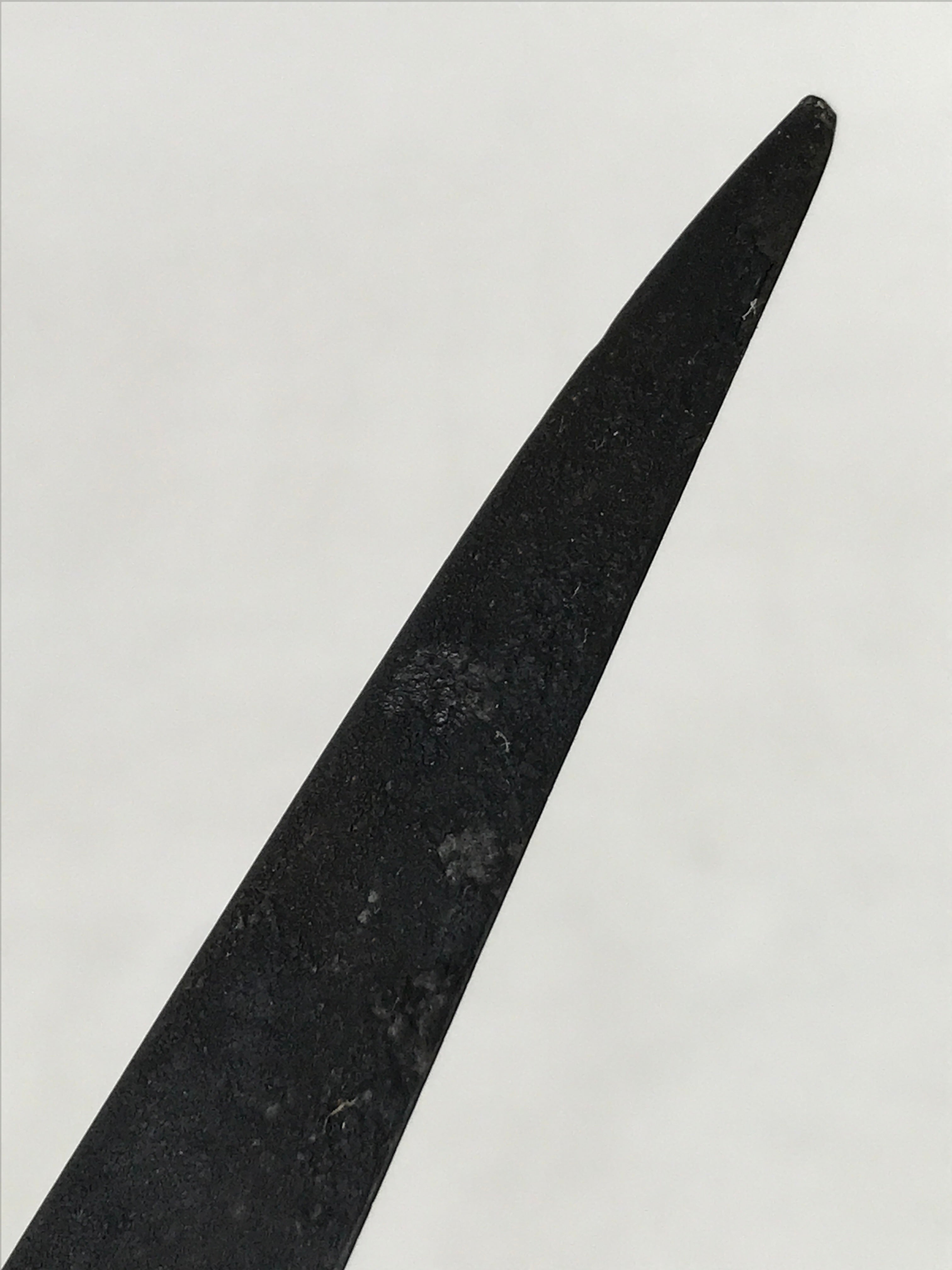 Japanese Kitchen Knife Vtg Sakai Takayuki Brown Steel Wood Long Hocho KN9