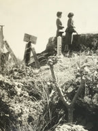 Japanese Konpaku-no-To Memorial Monument Photograph Okinawa Black White PH209