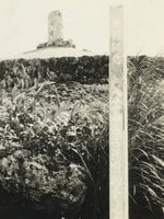 Japanese Konpaku-no-To Memorial Monument Photograph Okinawa Black White PH209