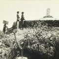 Japanese Konpaku-no-To Memorial Monument Photograph Okinawa Black White PH209