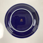 Japanese Koransha Porcelain Cup Saucer Set Vtg Lazuli Blue Gold Rotary Club Y179