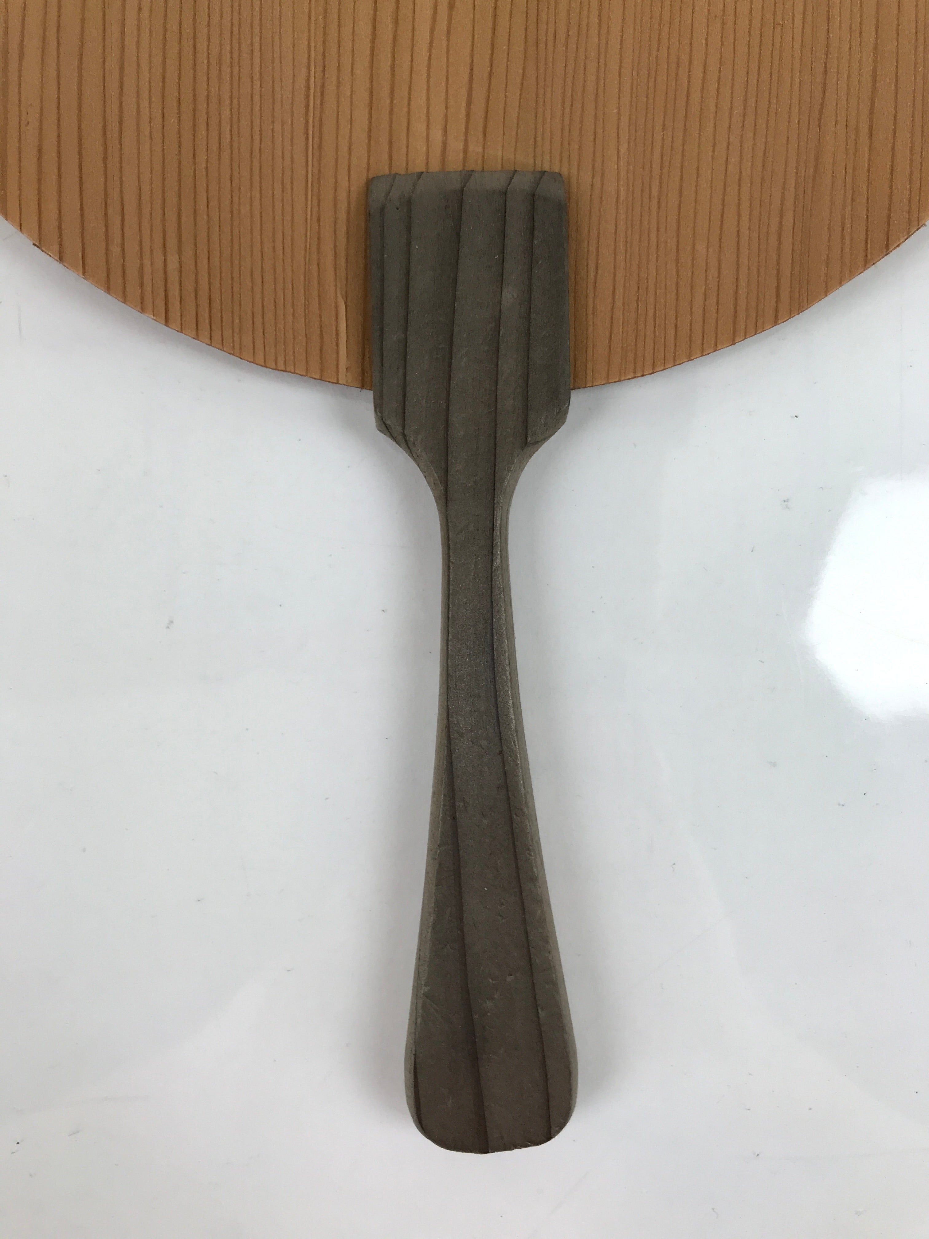 Japanese Koya Cedar Wood Fan Small Uchiwa Zen Master Ryokan Heavenly Wind U159