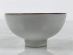 Japanese Kutani Imari Porcelain Sake Cup Vtg Tsubomi Ochoko Court Carriage G322
