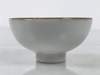 Japanese Kutani Imari Porcelain Sake Cup Vtg Tsubomi Ochoko Court Carriage G322