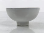 Japanese Kutani Imari Porcelain Sake Cup Vtg Tsubomi Ochoko Court Carriage G324