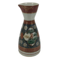 Japanese Kutani Porcelain Sake Bottle Tokkuri Shochikubai Pine Plum Bamboo TS916