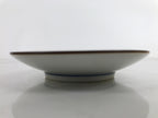 Japanese Kutani Porcelain Small Plate Mamezara Vtg Hyotan Gourd Pine Yellow Y93