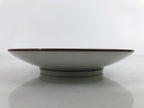 Japanese Kutani Porcelain Small Plate Mamezara Vtg Hyotan Gourd Pine Yellow Y93