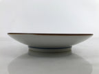 Japanese Kutani Porcelain Small Plate Mamezara Vtg Hyotan Gourd Pine Yellow Y93