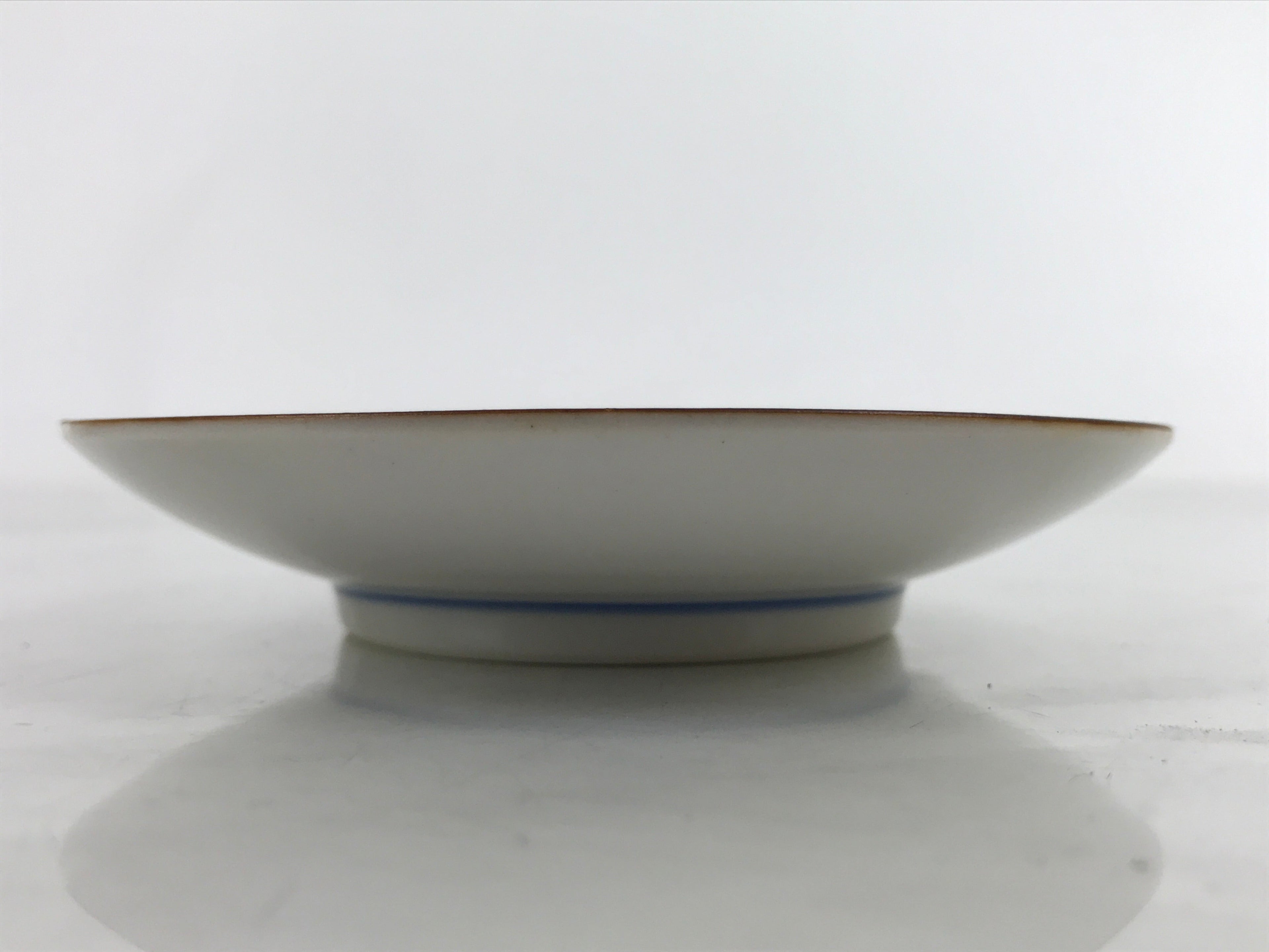 Japanese Kutani Porcelain Small Plate Mamezara Vtg Yellow Peony Flowers Y94
