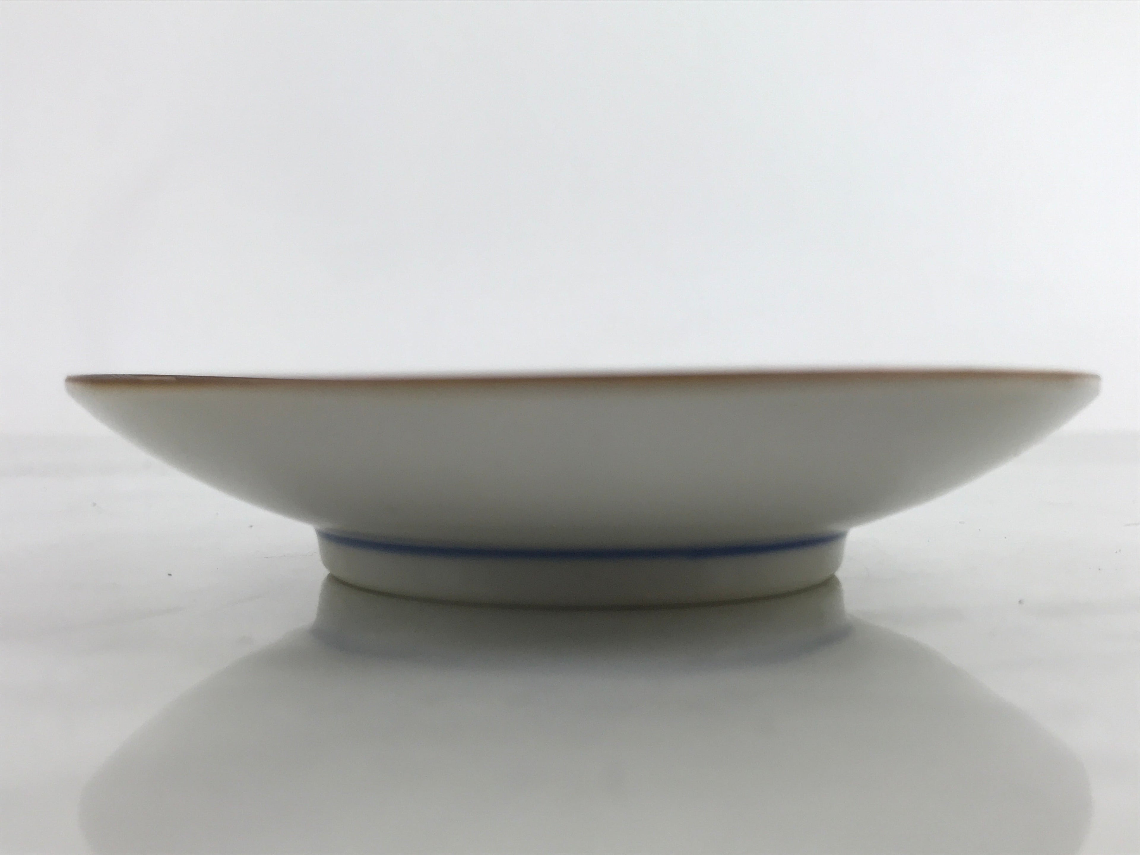 Japanese Kutani Porcelain Small Plate Mamezara Vtg Yellow Peony Flowers Y94