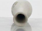 Japanese Kutani Ware Porcelain Flower Vase Vtg Ikebana Kabin Slim Floral FK232
