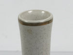 Japanese Kutani Ware Porcelain Flower Vase Vtg Ikebana Kabin Slim Floral FK232