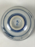 Japanese Kutani Ware Porcelain Sake Cup Vtg Tsubomi Ochoko Chicken Rooster G301