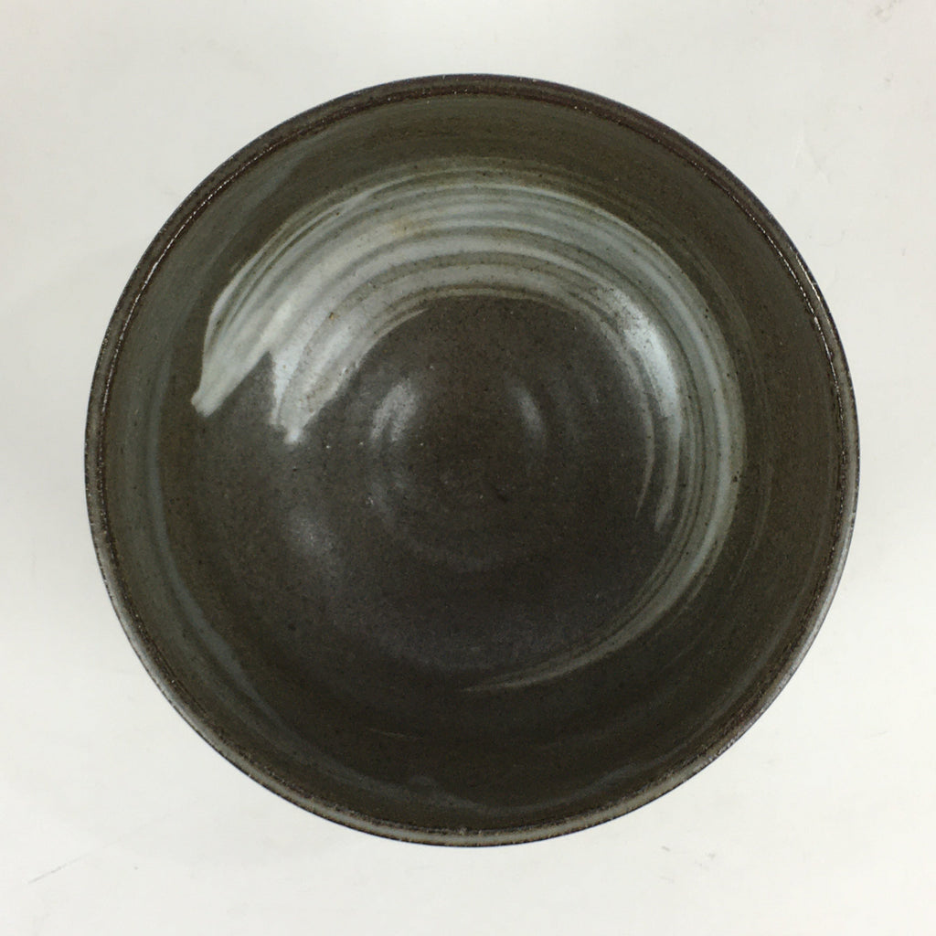 Japanese Kyo Ware Ceramic Green Tea Ceremony Bowl Vtg Chawan Boxed Pottery PX620