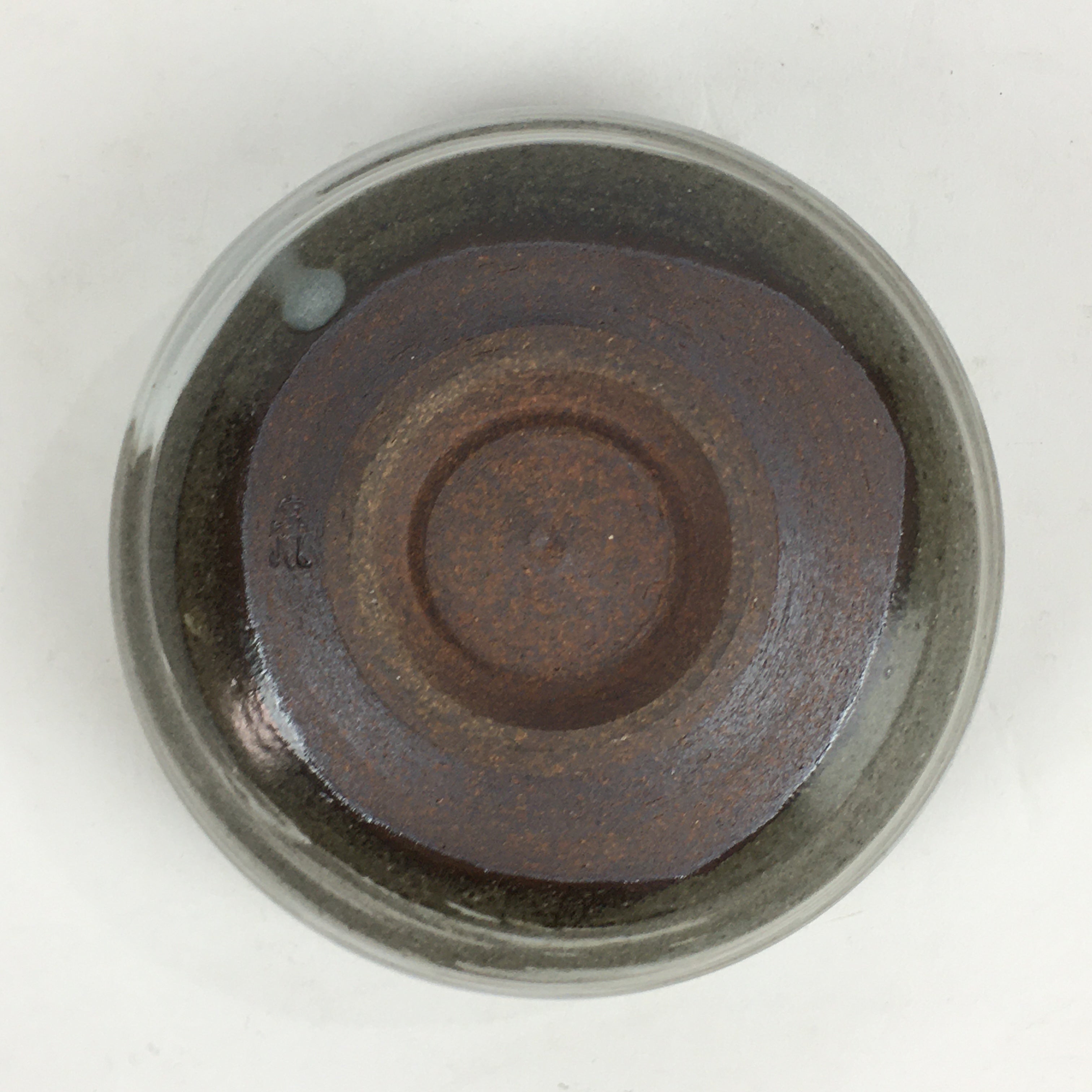 Japanese Kyo Ware Ceramic Green Tea Ceremony Bowl Vtg Chawan Boxed Pottery PX620
