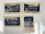 Japanese Kyoto Tourist Souvenir Photo Card Set Vtg Temple Paper Blue White P422