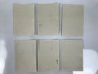 Japanese Kyoto Tourist Souvenir Photo Card Set Vtg Temple Paper Blue White P422