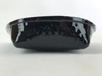 Japanese Lacquer Replica Makie Serving Tray Vtg Winnowing Basket Obon Red LWB65