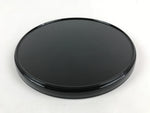 Japanese Lacquer Replica Round Serving Tray Vtg Temari Ball Obon Resin L16