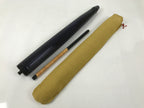 Japanese Lacquer Umbrella Parasol Vtg Wagasa Maigasa Geisha Fabric Purple JK857